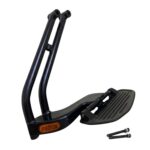 Pathak Ladies Footrest Stand Compatible for Chetak EV Accessories - Black, Made Of Heavy Duty Material | Chetak Foot Rest Stand for Electric Scooter Accessories