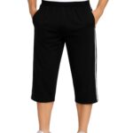 CHARLIE Cotton 3/4th Pants For Men with Deep Side Zipped Pocket | Capri Pants For Men Summer Casual Long Shorts | Gym, Travel, Nightwear , Sportswear & Outdoor Capris