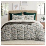 Pekozi Soft Cotton Bed Sheets for King Size Bed | Microfiber Double Bedsheet with Pillow Covers 90 x 100 Inches | 210 TC - Green